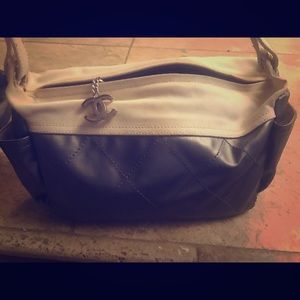 Chanel Biarritz Hobo Quilted Canvas 2007